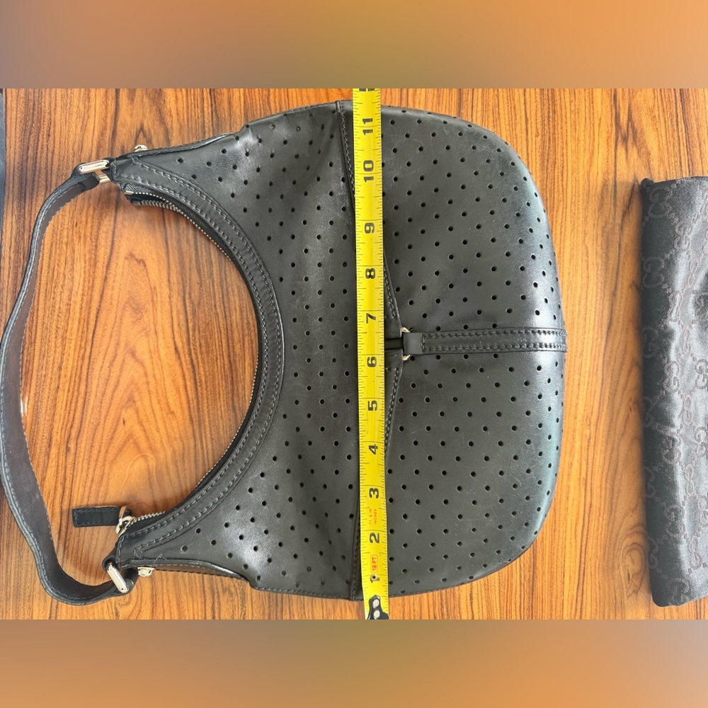 Authentic Gucci Handbag Interlocking G Punching L… - image 5